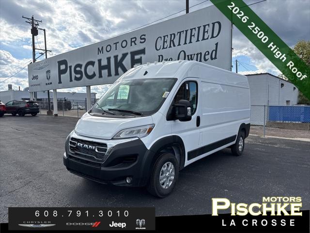2026 RAM Ram ProMaster RAM PROMASTER 2500 SLT CARGO VAN HIGH ROOF 159 WB 2026 RAM Ram ProMaster RAM PROMASTER 2500 SLT CARGO VAN HIGH ROOF 159 WB