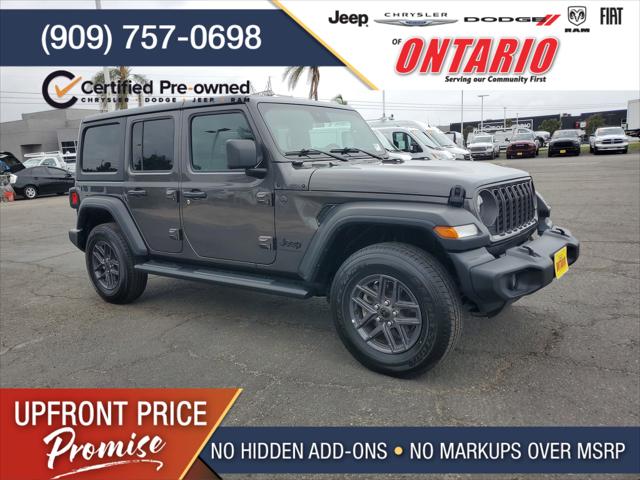 2024 Jeep Wrangler 4-Door Sport S 4x4