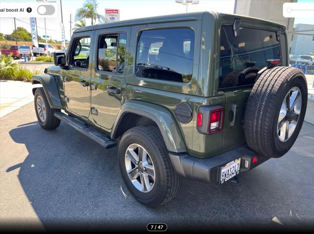 2021 Jeep Wrangler Unlimited Sahara 4x4