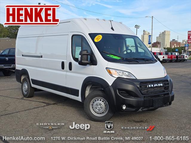2025 RAM ProMaster 2500 Cargo Van Tradesman High Roof 159 WB w/Pass Seat
