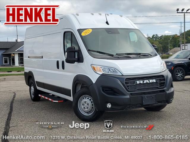 2025 RAM ProMaster 2500 Cargo Van Tradesman High Roof 159 WB w/Pass Seat 2025 RAM ProMaster 2500 Cargo Van Tradesman High Roof 159 WB w/Pass Seat