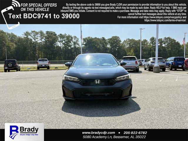 2025 Honda Civic LX Sedan
