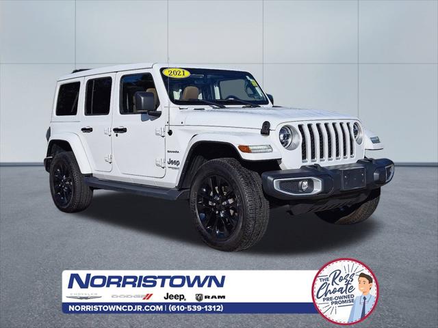 2021 Jeep Wrangler 4xe Unlimited Sahara 4x4