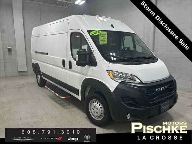 2025 RAM ProMaster 2500 Cargo Van Tradesman High Roof 159 WB w/Pass Seat 2025 RAM ProMaster 2500 Cargo Van Tradesman High Roof 159 WB w/Pass Seat