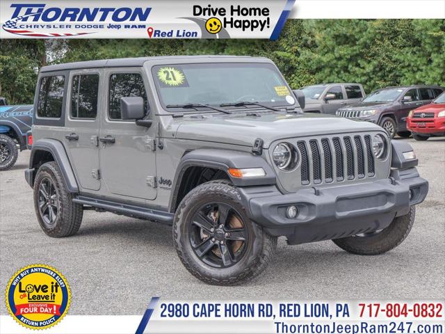 2021 Jeep Wrangler Unlimited Sport Altitude 4x4 2021 Jeep Wrangler Unlimited Sport Altitude 4x4
