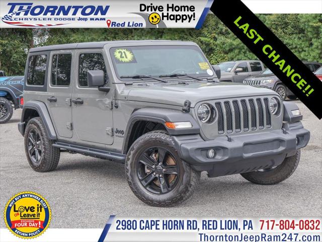 2021 Jeep Wrangler Unlimited Sport Altitude 4x4 2021 Jeep Wrangler Unlimited Sport Altitude 4x4