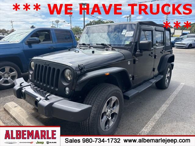 2017 Jeep Wrangler Unlimited Sahara 4x4
