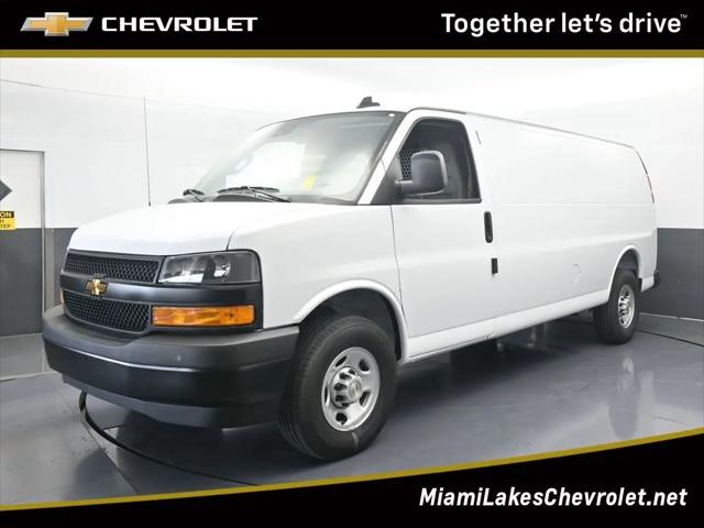 2025 Chevrolet Express Cargo Van RWD 3500 Extended Wheelbase WT for sale in Miami Lakes, FL