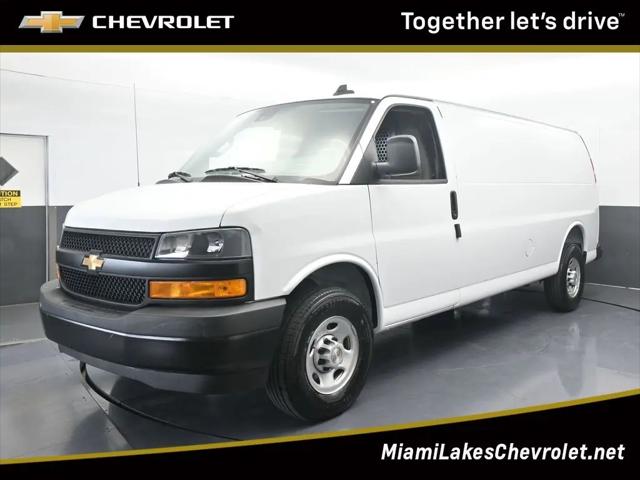 2025 Chevrolet Express Cargo Van RWD 3500 Extended Wheelbase WT for sale in Miami Lakes, FL