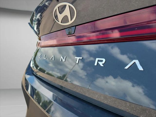 2025 Hyundai Elantra Hybrid Blue