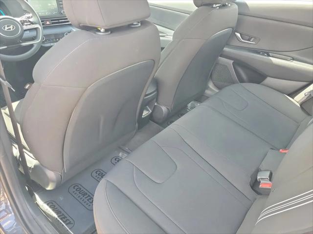 2025 Hyundai Elantra Hybrid Blue