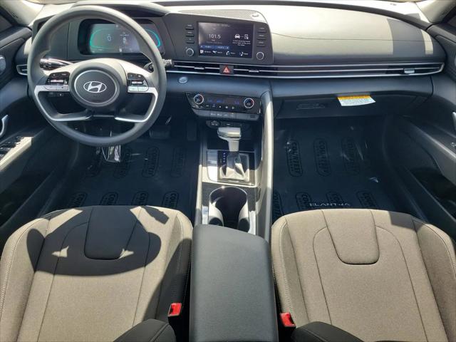 2025 Hyundai Elantra Hybrid Blue