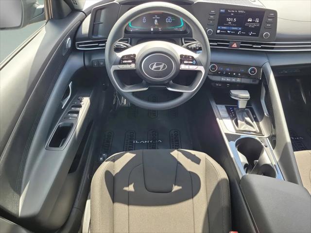 2025 Hyundai Elantra Hybrid Blue