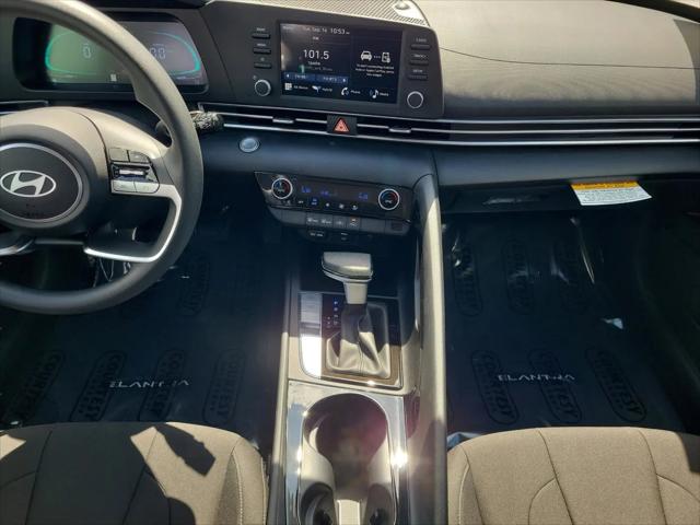 2025 Hyundai Elantra Hybrid Blue