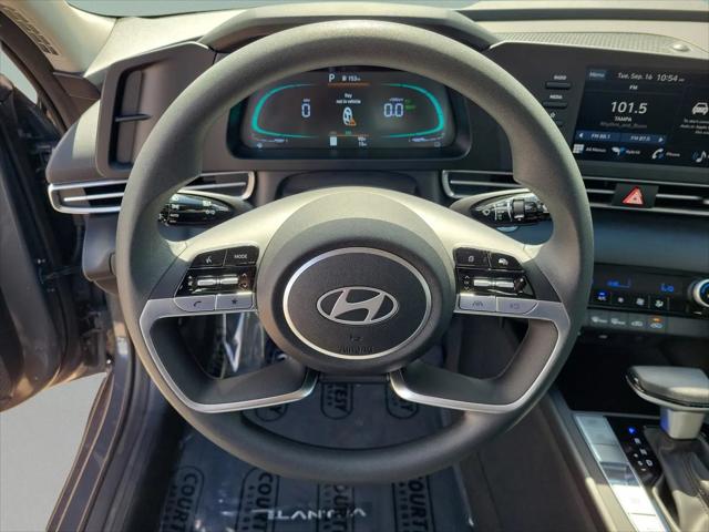 2025 Hyundai Elantra Hybrid Blue