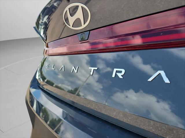2025 Hyundai Elantra Hybrid Blue