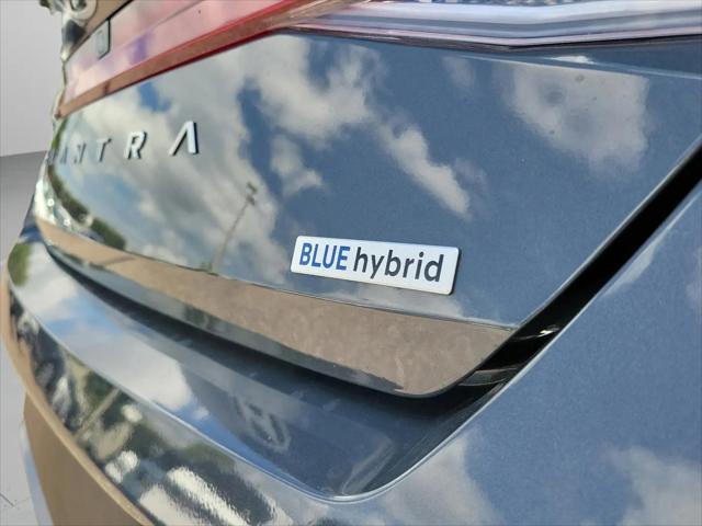 2025 Hyundai Elantra Hybrid Blue