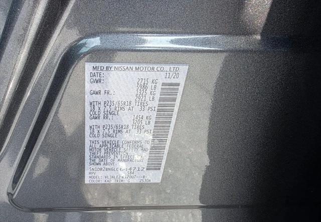 2020 Nissan Pathfinder SV 2WD