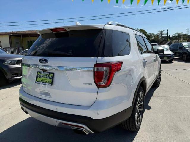 2017 Ford Explorer Platinum