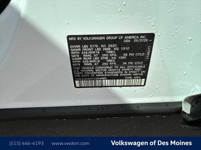 2026 Volkswagen Atlas Cross Sport 2.0T SE