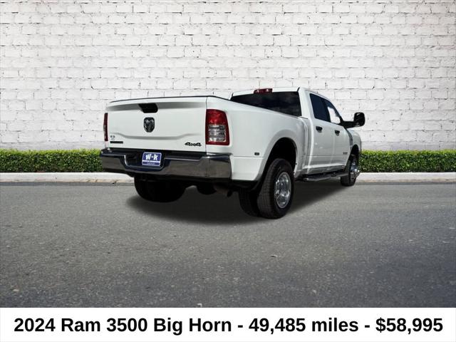 2024 RAM 3500 Big Horn Crew Cab 4x4 8 Box 2024 RAM 3500 Big Horn Crew Cab 4x4 8 Box