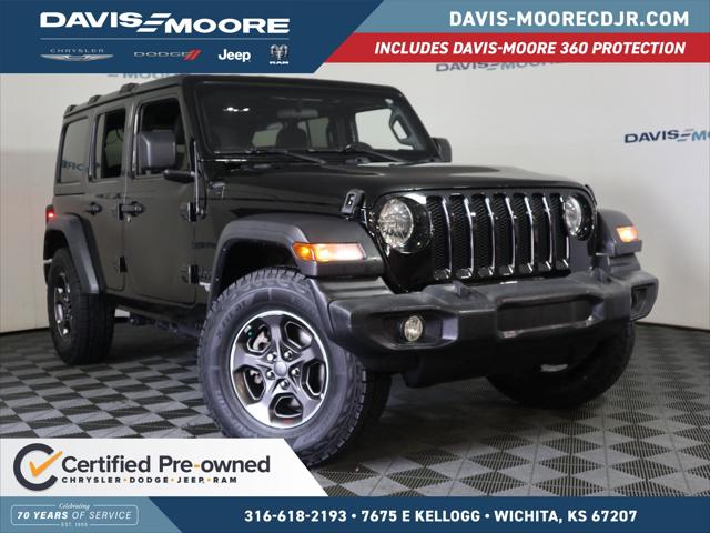 2021 Jeep Wrangler Unlimited Sport S 4x4 2021 Jeep Wrangler Unlimited Sport S 4x4