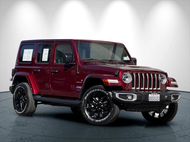 2021 Jeep Wrangler 4xe Unlimited Sahara 4x4 2021 Jeep Wrangler 4xe Unlimited Sahara 4x4