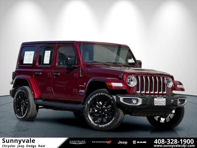 2021 Jeep Wrangler 4xe Unlimited Sahara 4x4 2021 Jeep Wrangler 4xe Unlimited Sahara 4x4