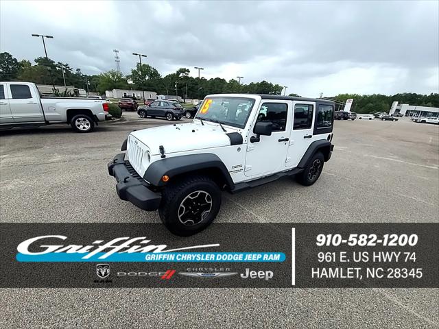 2015 Jeep Wrangler Unlimited Sport 2015 Jeep Wrangler Unlimited Sport