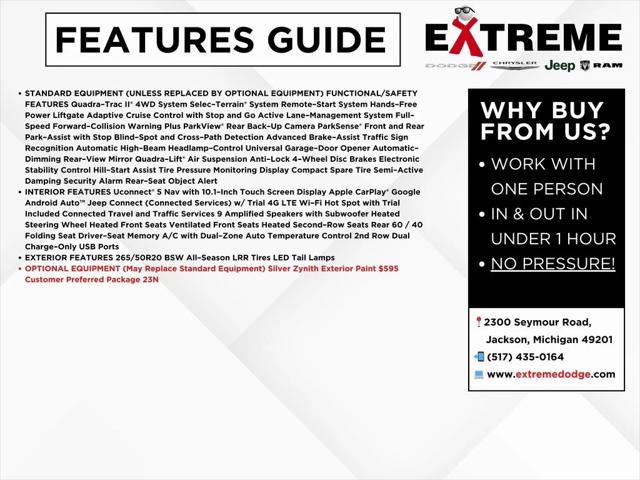 2024 Jeep Grand Cherokee Overland 4x4 2024 Jeep Grand Cherokee Overland 4x4