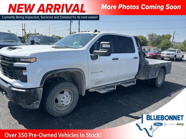 2024 Chevrolet Silverado 3500HD 4WD Crew Cab Long Bed Work Truck