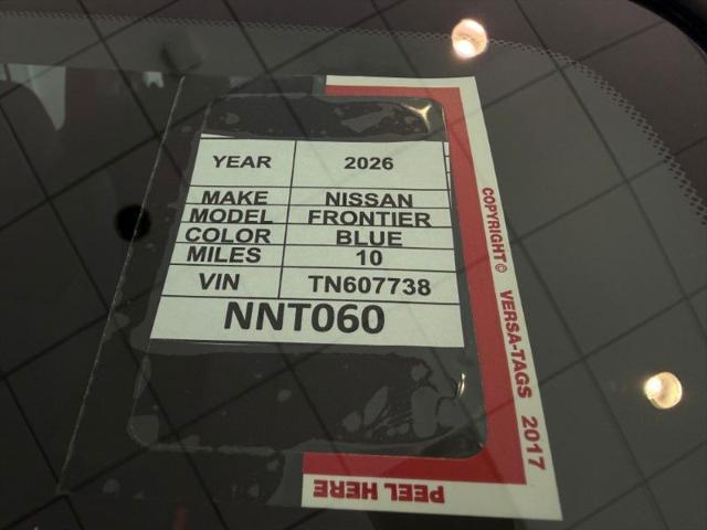 2026 Nissan Frontier Crew Cab Long Bed SV 4x2