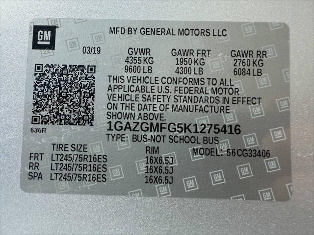 2019 Chevrolet Express LT