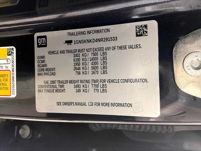 2022 Chevrolet Tahoe 4WD LT