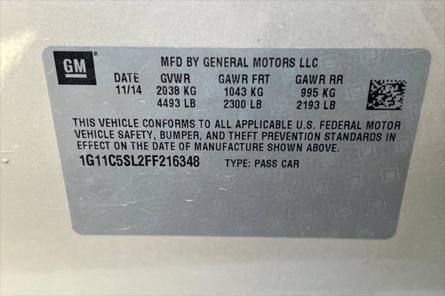 2015 Chevrolet Malibu 1LT