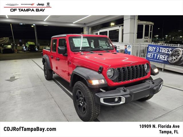 2025 Jeep Gladiator GLADIATOR SPORT 4X4 2025 Jeep Gladiator GLADIATOR SPORT 4X4