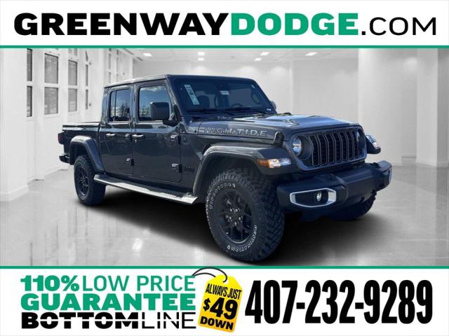 2025 Jeep Gladiator GLADIATOR HIGH TIDE 4X4 2025 Jeep Gladiator GLADIATOR HIGH TIDE 4X4