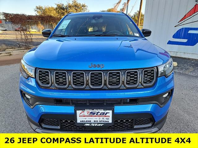 2026 Jeep Compass COMPASS LATITUDE ALTITUDE 4X4 2026 Jeep Compass COMPASS LATITUDE ALTITUDE 4X4