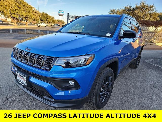 2026 Jeep Compass COMPASS LATITUDE ALTITUDE 4X4 2026 Jeep Compass COMPASS LATITUDE ALTITUDE 4X4