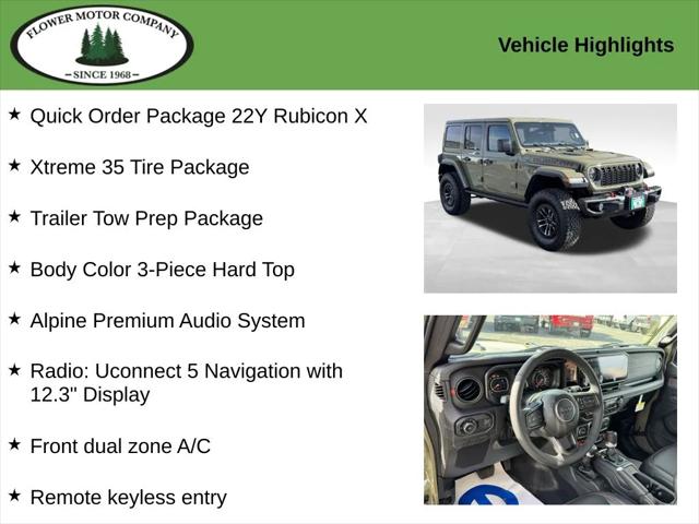 2026 Jeep Wrangler WRANGLER 4-DOOR RUBICON X 2026 Jeep Wrangler WRANGLER 4-DOOR RUBICON X