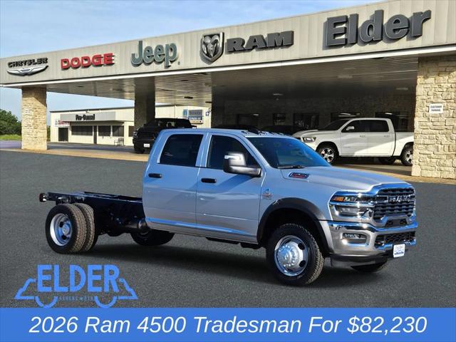 2026 RAM Ram 4500 Chassis Cab RAM 4500 TRADESMAN CHASSIS CREW CAB 4X4 60 CA