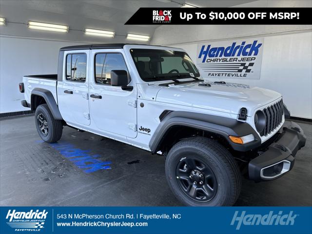 2025 Jeep Gladiator GLADIATOR SPORT 4X4 2025 Jeep Gladiator GLADIATOR SPORT 4X4