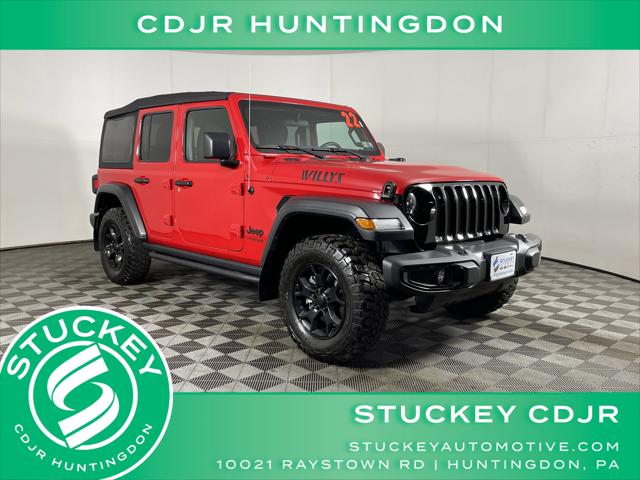 2022 Jeep Wrangler Unlimited Willys Sport 4x4 2022 Jeep Wrangler Unlimited Willys Sport 4x4