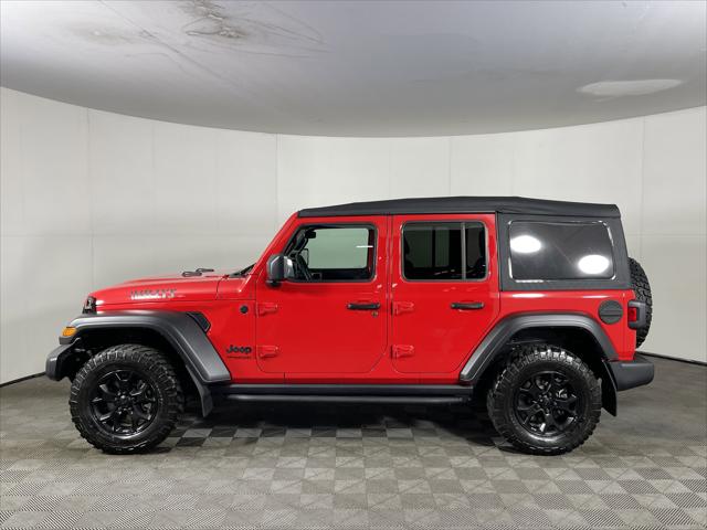 2022 Jeep Wrangler Unlimited Willys Sport 4x4 2022 Jeep Wrangler Unlimited Willys Sport 4x4