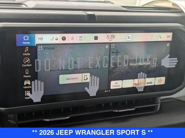 2026 Jeep Wrangler Sport S