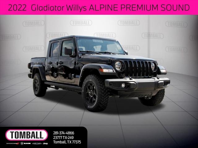 2022 Jeep Gladiator Willys 4x4 2022 Jeep Gladiator Willys 4x4