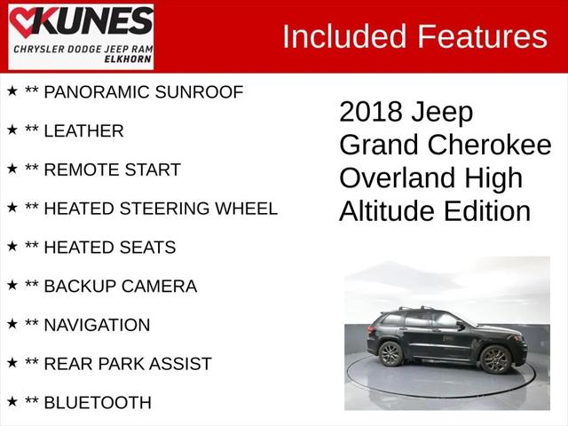 2018 Jeep Grand Cherokee High Altitude 4x4
