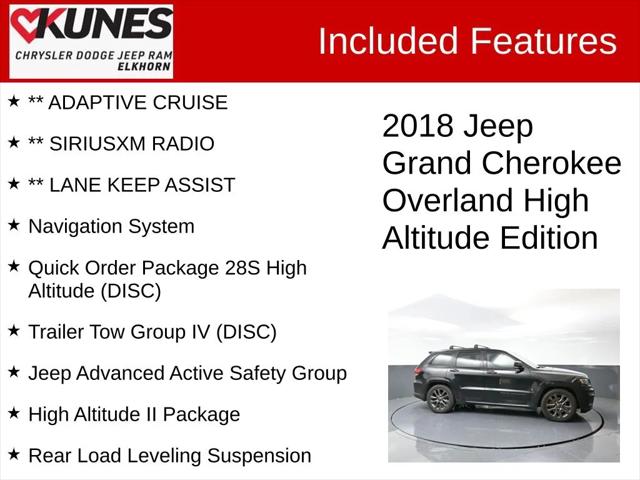 2018 Jeep Grand Cherokee High Altitude 4x4