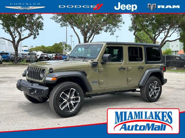 2025 Jeep Wrangler 4xe WRANGLER 4-DOOR SPORT S 4xe