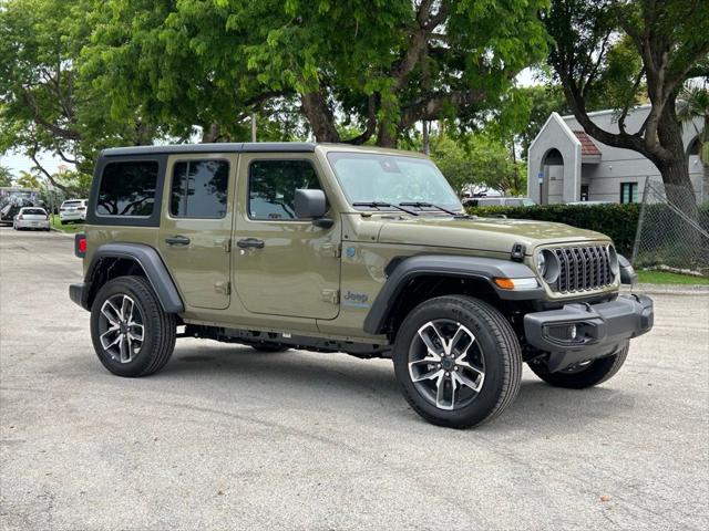 2025 Jeep Wrangler 4xe WRANGLER 4-DOOR SPORT S 4xe